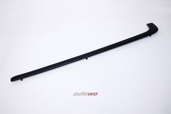 Audi 100 Typ 44 Zierleiste Stoßstange Hinten Links schwarz 443807459