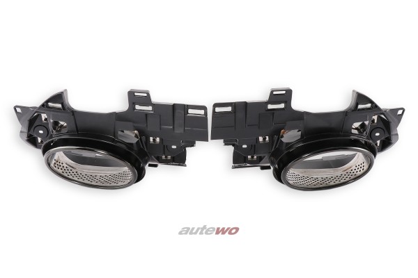 8Y0253823A/8Y0253824A NEU Audi RS3 8Y original Endrohrblenden schwarzchrom