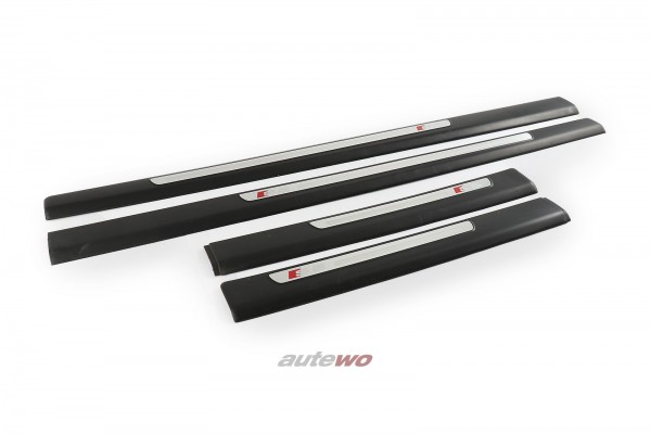 Audi S6 4F Set Einstiegleisten/Zierleisten Modell S6 Vorne/Hinten Links/Rechts