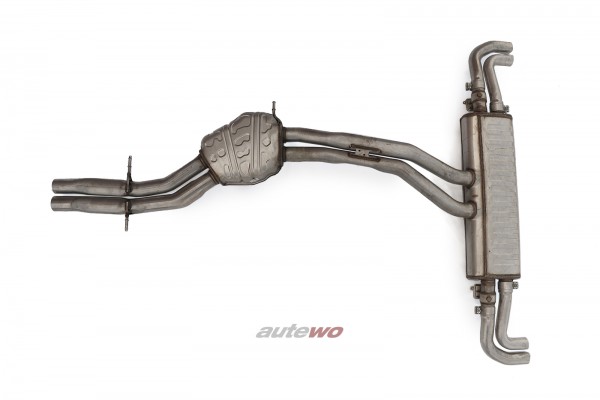 4M8253078BK NEU Audi RSQ8 4M 4.0l originale Klappen-Abgasanlage