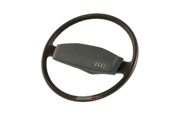811419091B Audi 80/Coupe Typ 81/B2 Lenkrad negro braun/balticblau