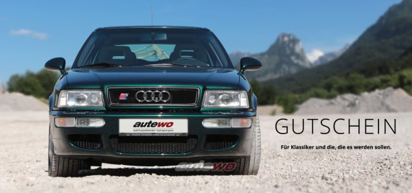 autewo-Geschenkgutschein über 50 Euro Motiv RS2 als Geschenkkarte