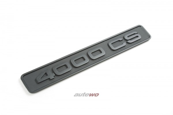 811853681A NEU Audi 80/90/Coupe 81/85/Urquattro 4000 CS Emblem Armaturenbrett