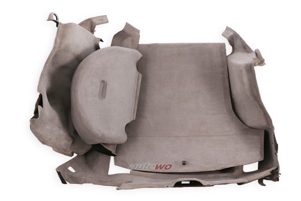 Audi Coupe Typ 89 quattro/S2 Set Kofferraumverkleidungen 3WZ platin grau
