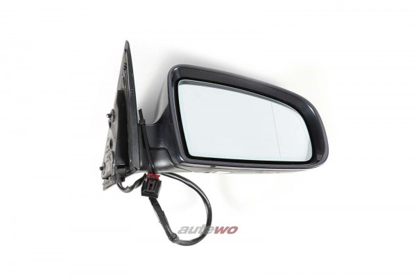 4F1858532P Audi A6 4F Außenspiegel + abblend-/&anklappbar + Beleuchtung Rechts