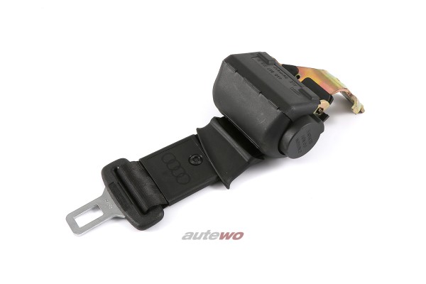 Audi 100/A6 C4 automatisch aufrollender Beckengurt Hinten Mitte schwarz 4A0857713H