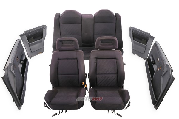 Audi Coupe Typ 89 S2 3B Innenausstattung quattro Satin anthrazit Sportsitze