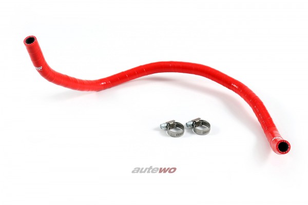 Silikon-Rücklaufschlauch Servolenkung rot Audi A6/S6/RS6 4B