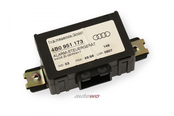 Audi/VW A3/A4/A6 Alarm-Steuergerät 4B0951173