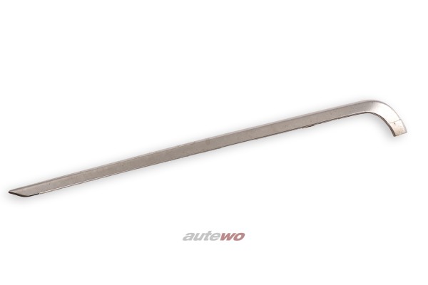 811807460B Audi 90 Typ 81/85/B2 Limousine Zierleiste Stoßstange Hinten Rechts