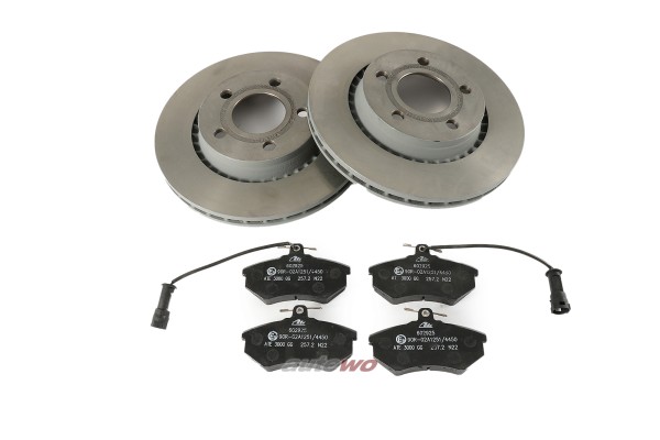 Bremsscheiben 280x22mm + Beläge Vorne für Audi Urquattro Typ 85/100/200 Typ 44