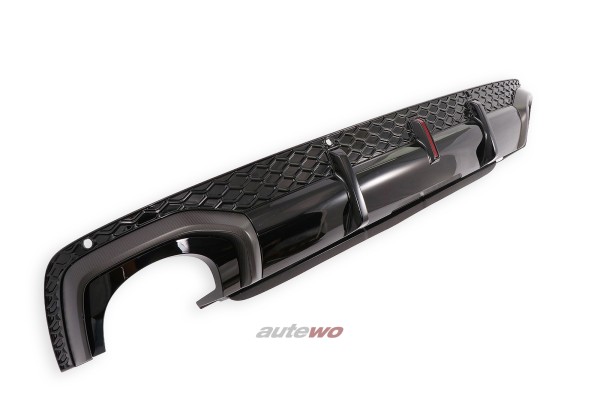 4M8807434L Audi RSQ8 4M original Carbon Diffusor/Heckschürzeneinsatz für AHK