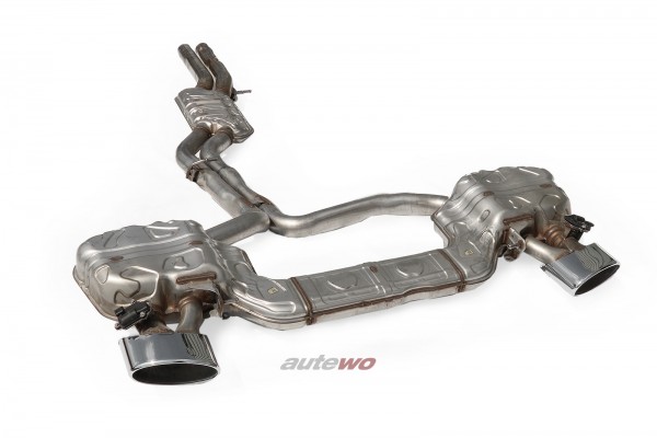 4K0253181CC NEU Audi RS6/RS7 C8/4K 4.0l 8 Zylinder Klappen-Abgasanlage silber