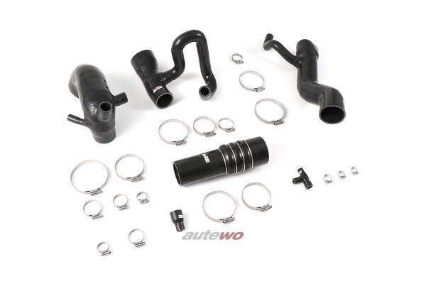 NEU Audi S4/S6 C4 2.2l 20V Turbo AAN Set Silikon-Druckschläuche Schwarz