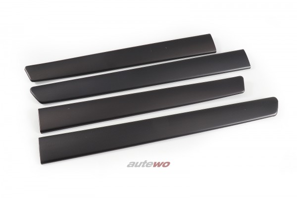 Audi A6/S6 4B Zierleisten-Set Türverkleidung Aluminium 2SW graphit