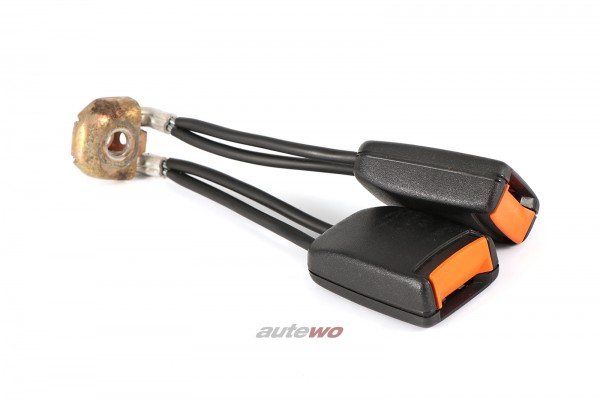 Audi 80/90 Typ 89/B4 Doppel-Gurtschloss Sicherheitsgurt Hinten 893857739D