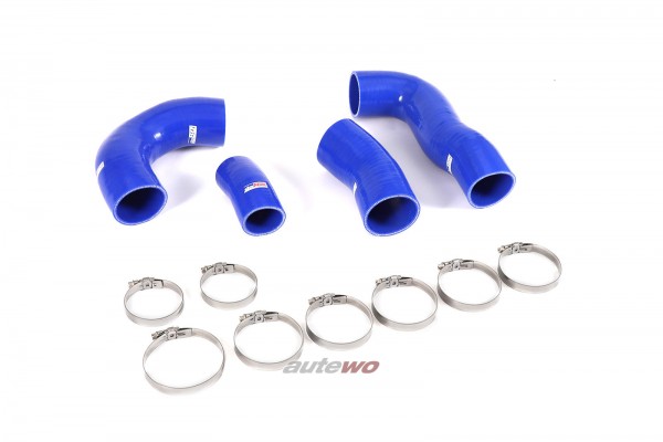 Audi/SEAT/Skoda/VW Silikon-Druckschlauchset 1.8/2.0 TSI/TFSI blau