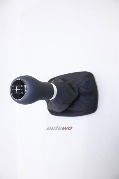 NEU! Audi A6/S6 4B Schalthebel Knopf Leder dunkelgrau 4B0863278CQ 4B0863278M