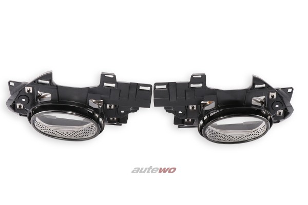 8Y0253823A/8Y0253824A NEU Audi RS3 8Y original Endrohrblenden schwarzchrom