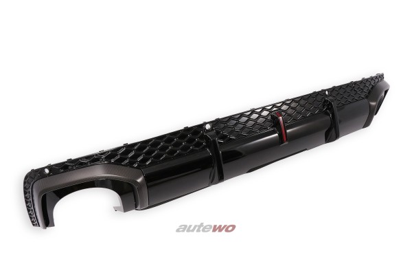 4M8807434L Audi RSQ8 4M original Carbon Diffusor/Heckschürzeneinsatz für AHK