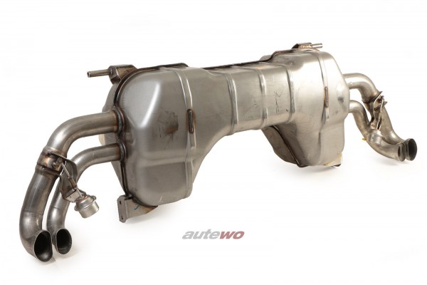 420251051JX NEU Audi R8 V10 GT 5.2l TFSI Endschalldämpfer mit Katalysator