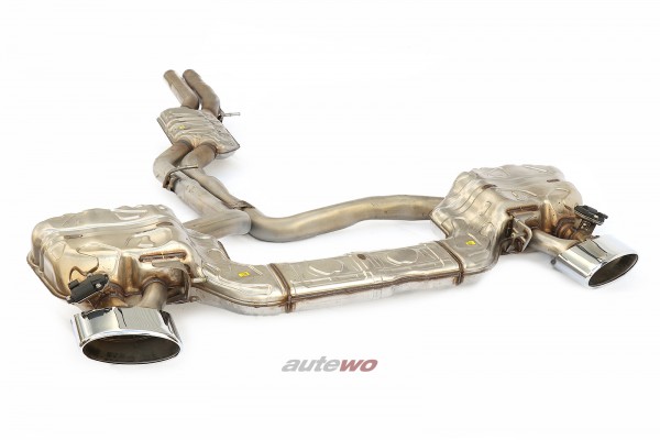 4K0253181CC NEU Audi RS6 C8/5G 4.0l originale Klappen-Abgasanlage silber
