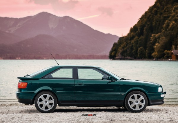 Postkarte Audi Coupe Typ 89 S2