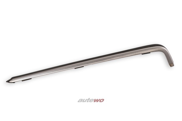 437807460A Audi 200 Typ 43/C2 Obere Zierleiste Stoßstange Hinten Rechts