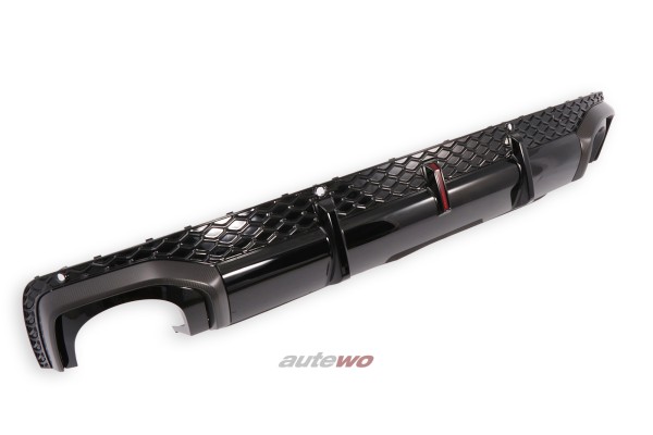 4M8807434L Audi RSQ8 4M original Carbon Diffusor/Heckschürzeneinsatz für AHK