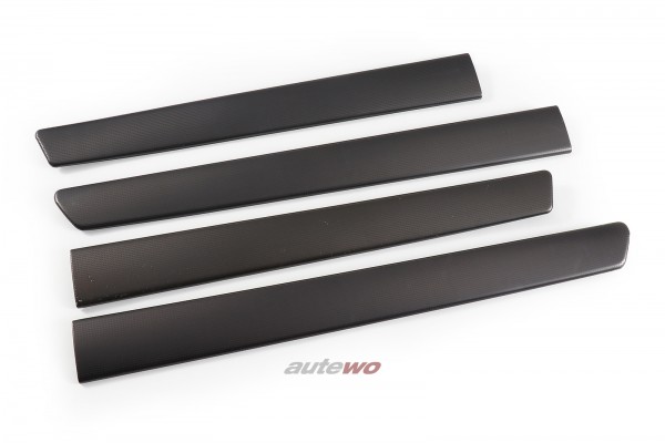 Audi A6/S6 4B Zierleisten-Set Türverkleidung Aluminium 2SW graphit