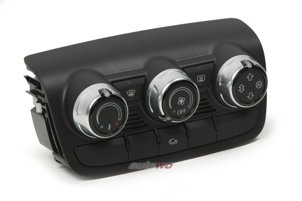 8J0819047F/B NEU Audi TT/TTS 8J Bedienteil Heizung soul schwarz