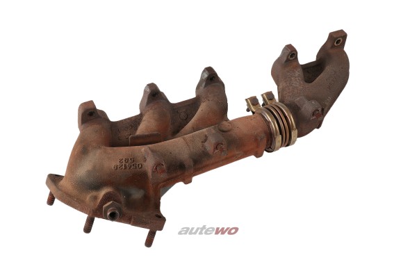 Audi 80/90 Typ 89/B4/100 Typ 44/C4 NG/NF/AAR Abgaskrümmer 054129592A & 054129591