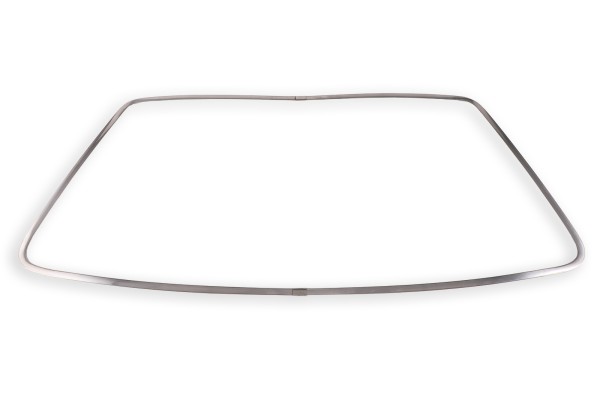 Audi 80/90 Typ 81/85/B2 Limousine Chrom-Zierleisten Heckscheibe Aluminium