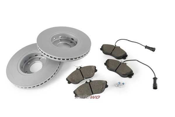 Bremsscheiben Vorne 276x25mm + Beläge für Audi Urquattro Typ 85/100/200 Typ 44