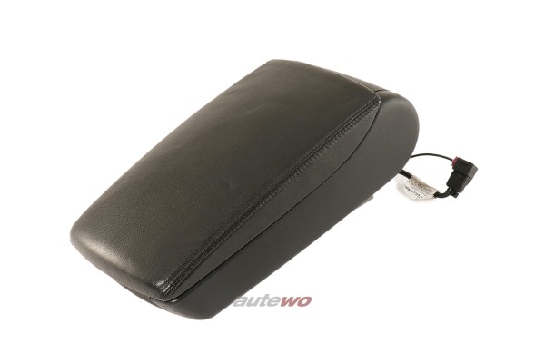 4F0864209A Audi A6/S6/RS6 4F/C6 Mittelarmlehne Leder schwarz