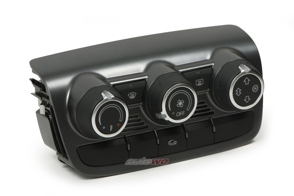 8J0819047D NEU Audi TT/TTS 8J Bedienteil Heizung steelmetallic