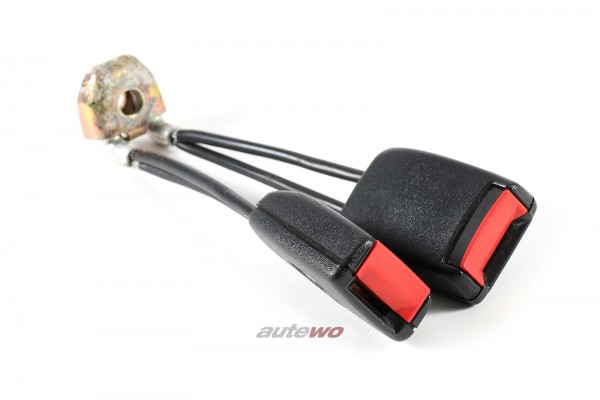 893857739F Audi Coupe Typ 89/S2 Gurtschloss Hinten Mitte