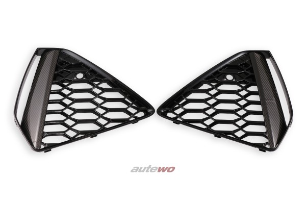 4K8807647H/648H Audi RS6/RS7 C8/4K Carbon Luftführungsgitter Stoßstange