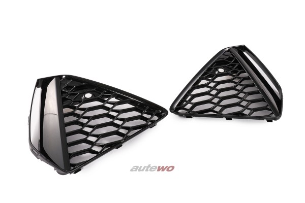 4K8807647G/648G Audi RS6/RS7 C8/4K Set Luftführungsgitter Frontstoßstange