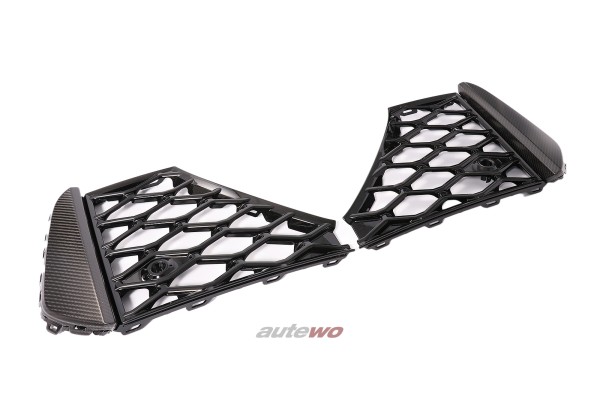 4M8807061G/4M8807062F Audi RSQ8 4M original Carbon Gitter Stoßstange