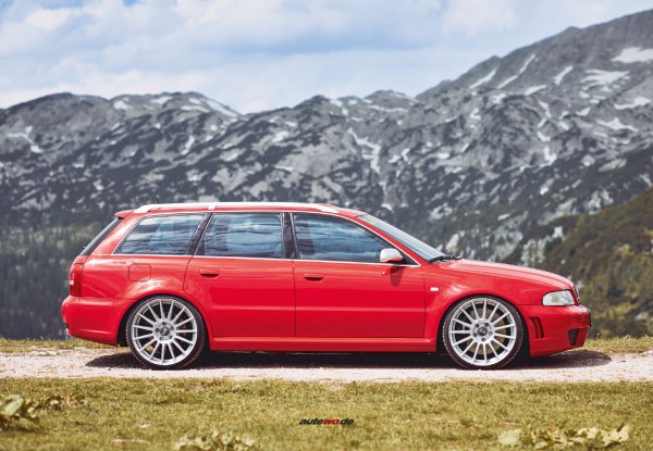 Postkarte Audi RS4 B5 Avant