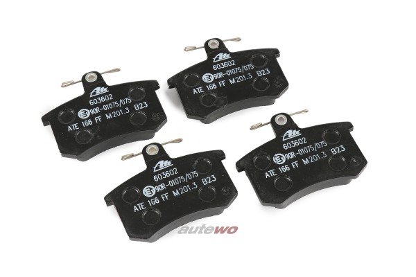 Bremsbeläge Hinten für Audi Urquattro Typ 85/100/200 Typ 44 wie 443698451B
