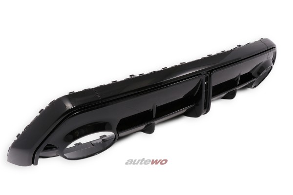 Audi RS3 8Y Facelift original Diffusor/Spoiler Heckstoßstange schwarz glänzend