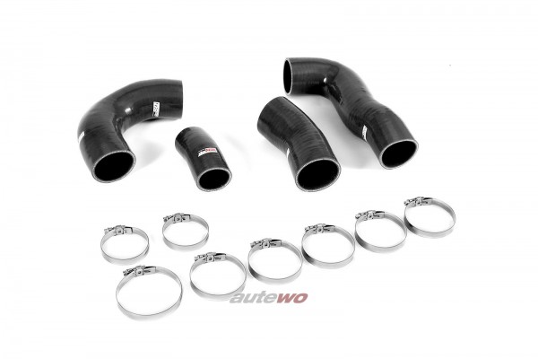 Audi/SEAT/Skoda/VW Silikon-Druckschlauchset 1.8/2.0 TSI/TFSI schwarz