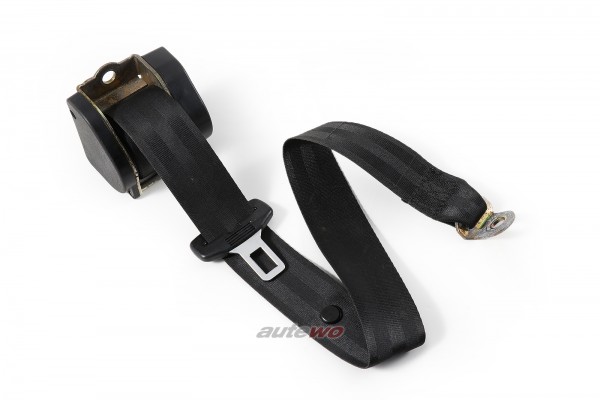 Audi 100/200 Typ 44 Limousine Sicherheitsgurt Hinten schwarz 443857709