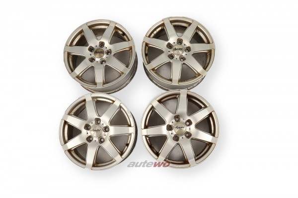 4x Alufelgen Advanti SF03 6,5x16 ET45 5x112 für Audi A3/A4/A6 VW Golf/Passat
