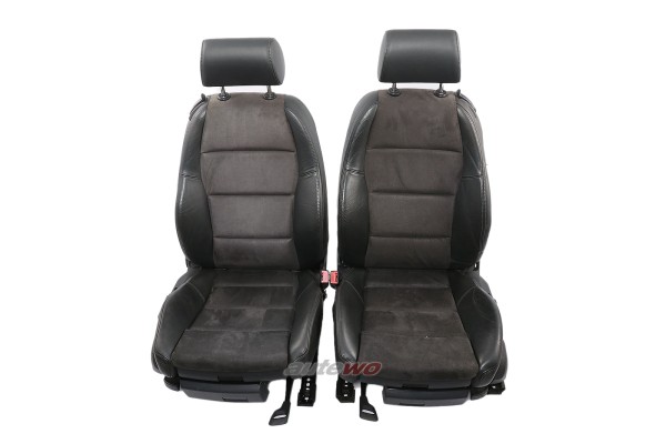 Audi A4 Cabrio 8H/B6/B7 Sportsitze Leder Alcantara schwarz