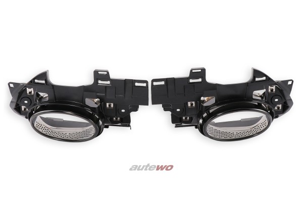 8Y0253823A/8Y0253824A NEU Audi RS3 8Y original Endrohrblenden schwarzchrom