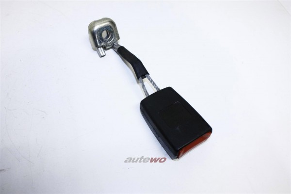 Audi A8 D2 Gurtschloss Sicherheitsgurt Hinten Mitte schwarz 4D0857740M