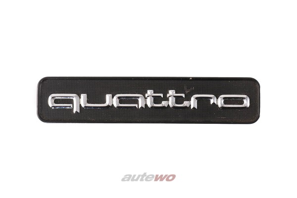 893853682A Audi 80/90/Coupe Typ 89/B4 quattro Schriftzug/Emblem Armaturenbrett